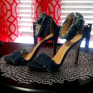 Dark blue jean hills